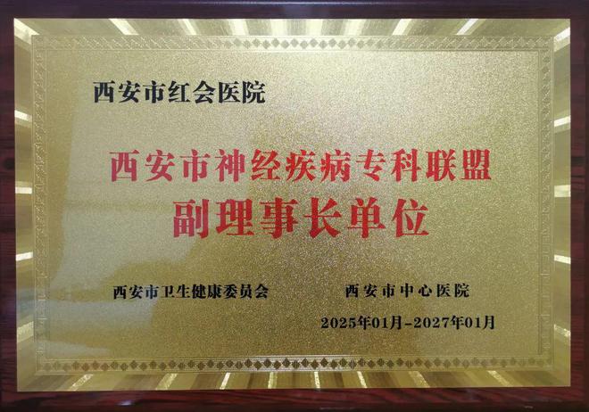 規(guī)范引領(lǐng)丨西安市紅會(huì)醫(yī)院獲批成為西安市神經(jīng)疾病專科聯(lián)盟副理事長(zhǎng)單位(圖3)